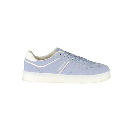 Tommy Hilfiger Blue Leather Women Sneaker Tommy Hilfiger