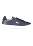 Tommy Hilfiger Blue Leather Men Sneaker Tommy Hilfiger