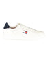 Tommy Hilfiger White Leather Men Sneaker Tommy Hilfiger