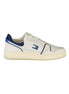 Tommy Hilfiger White Leather Men Sneaker Tommy Hilfiger