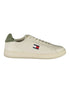 Tommy Hilfiger White Leather Men Sneaker Tommy Hilfiger