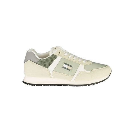 Tommy Hilfiger Green Polyester Men Sneaker Tommy Hilfiger