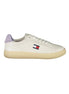 Tommy Hilfiger White Leather Women Sneaker Tommy Hilfiger