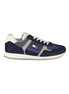 Tommy Hilfiger Blue Polyester Men Sneaker Tommy Hilfiger