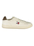 Tommy Hilfiger White Leather Men Sneaker Tommy Hilfiger
