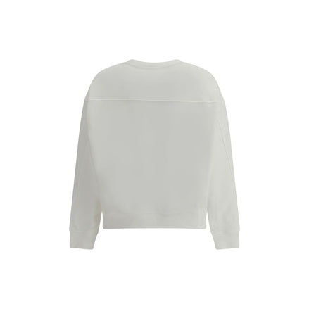 PINKO White Cotton Sweatshirt PINKO