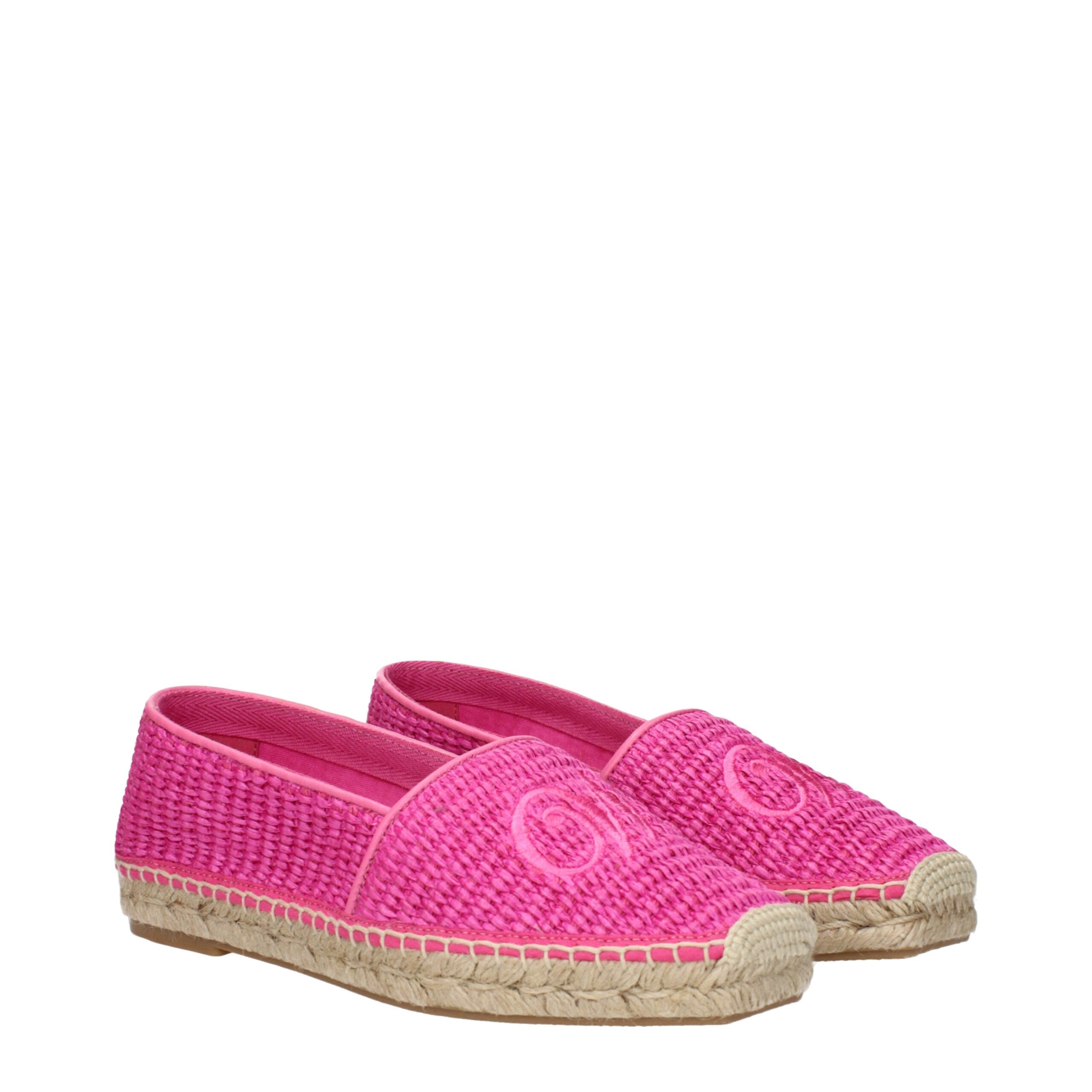 Max Mara Pink Fabric Espadrilles Max Mara