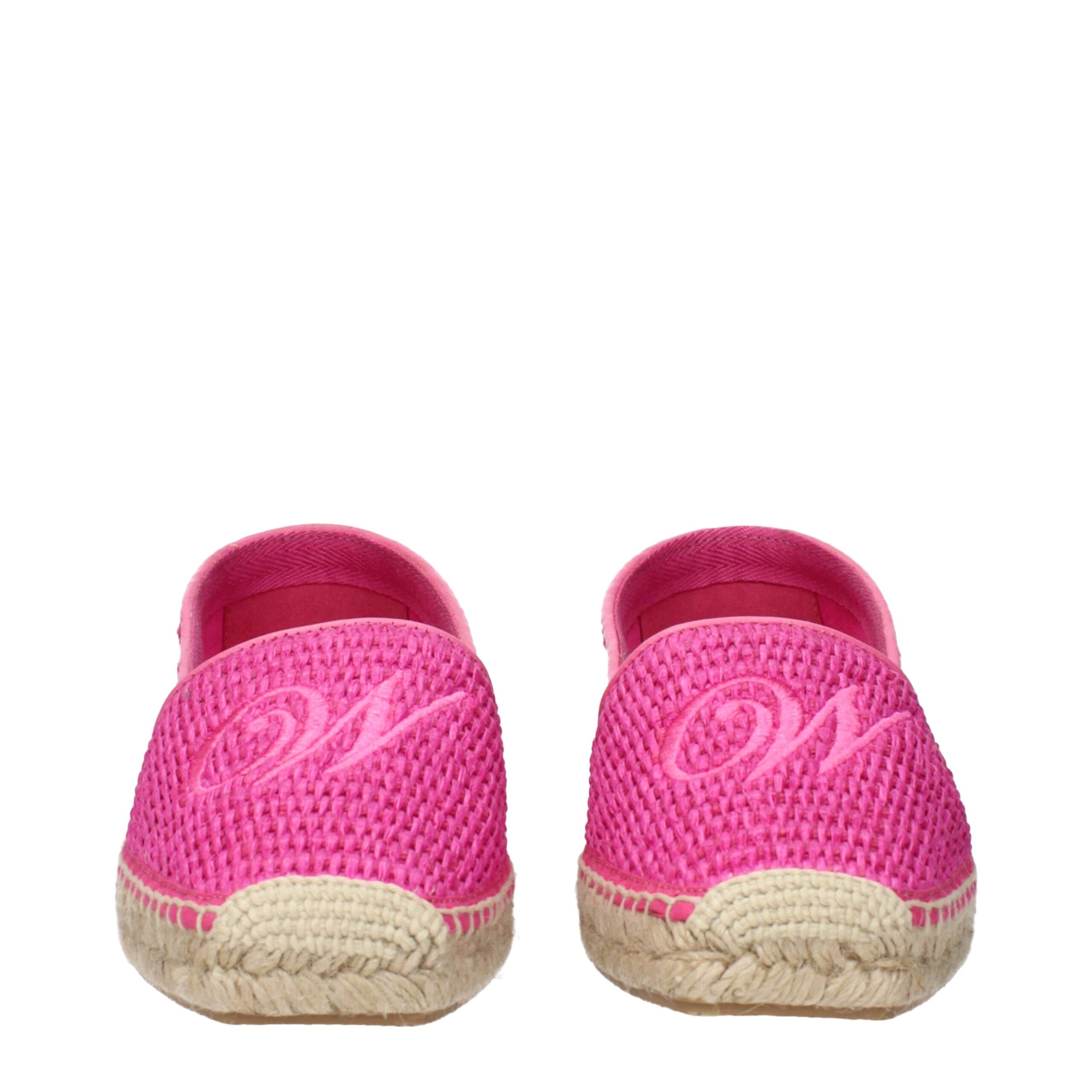 Max Mara Pink Fabric Espadrilles Max Mara