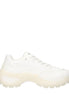 Max Mara White Fabric Chunky Sneakers Max Mara