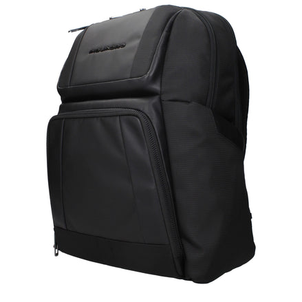 Piquadro Black Nylon Backpack Piquadro