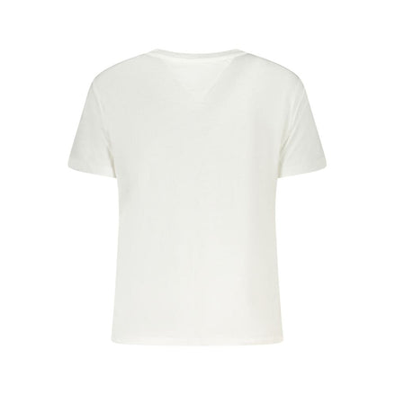 Tommy Hilfiger White Cotton Women T-Shirt Tommy Hilfiger