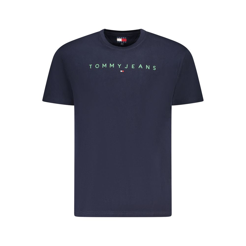 Tommy Hilfiger Blue Cotton Men's T-Shirt Tommy Hilfiger