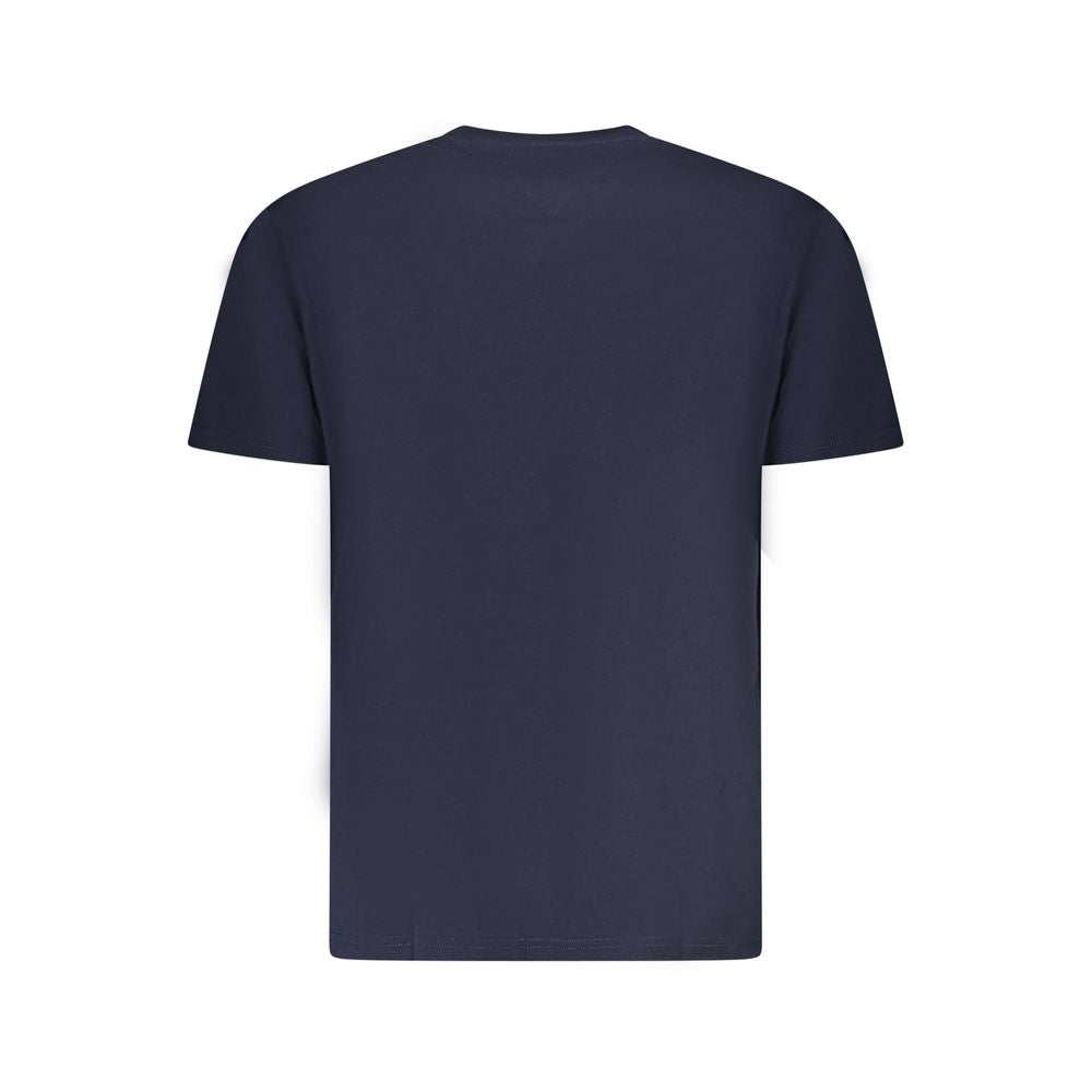 Tommy Hilfiger Blue Cotton Men's T-Shirt Tommy Hilfiger