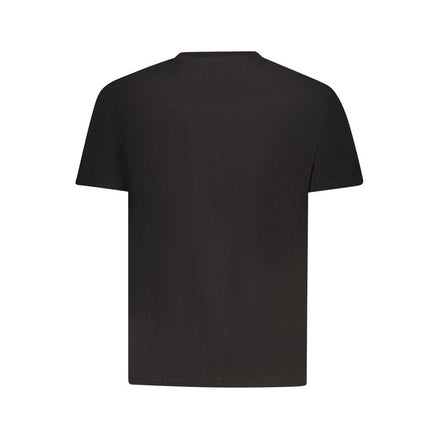 Tommy Hilfiger Black Cotton Men T-Shirt Tommy Hilfiger