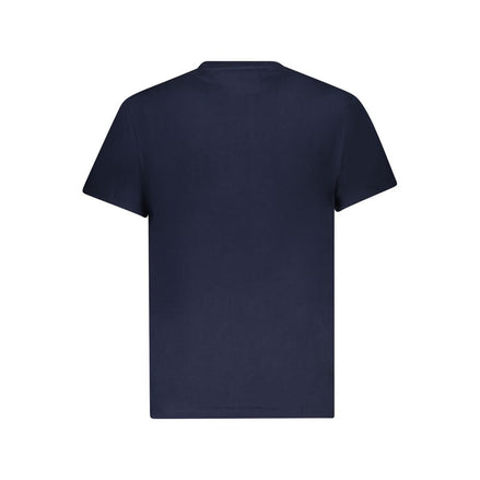 Tommy Hilfiger Blue Cotton Men T-Shirt Tommy Hilfiger