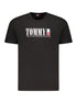 Tommy Hilfiger "Black Cotton Men's T-Shirt" Tommy Hilfiger