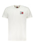 Tommy Hilfiger White Cotton Men T-Shirt Tommy Hilfiger