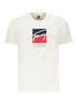 Tommy Hilfiger White Cotton Men T-Shirt Tommy Hilfiger