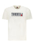 Tommy Hilfiger White Cotton Men T-Shirt Tommy Hilfiger