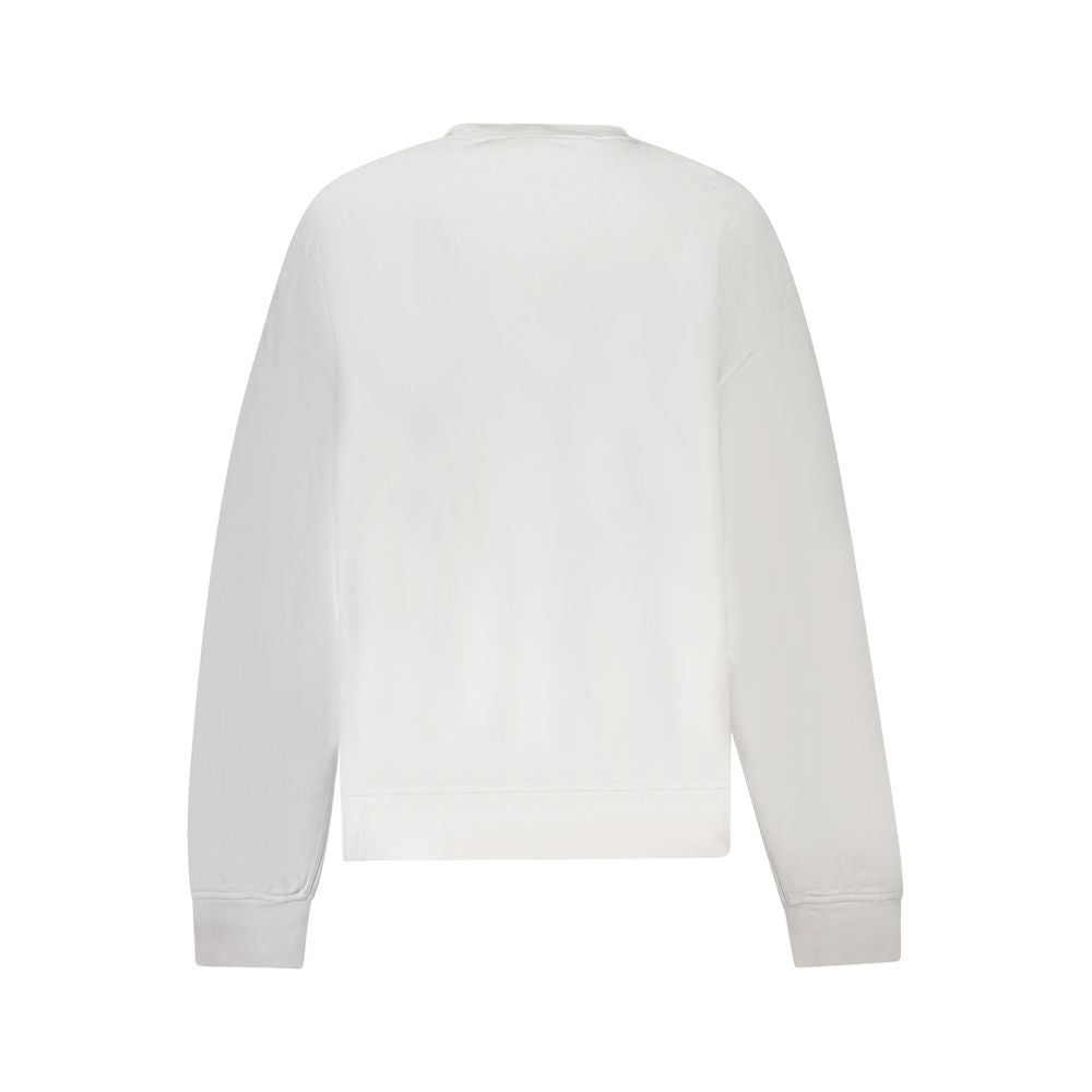 Calvin Klein White Cotton Women Sweatshirt Calvin Klein