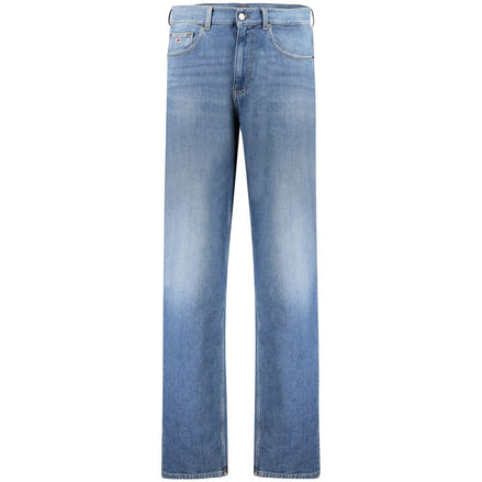 Tommy Hilfiger Blue Cotton Men Jeans Tommy Hilfiger