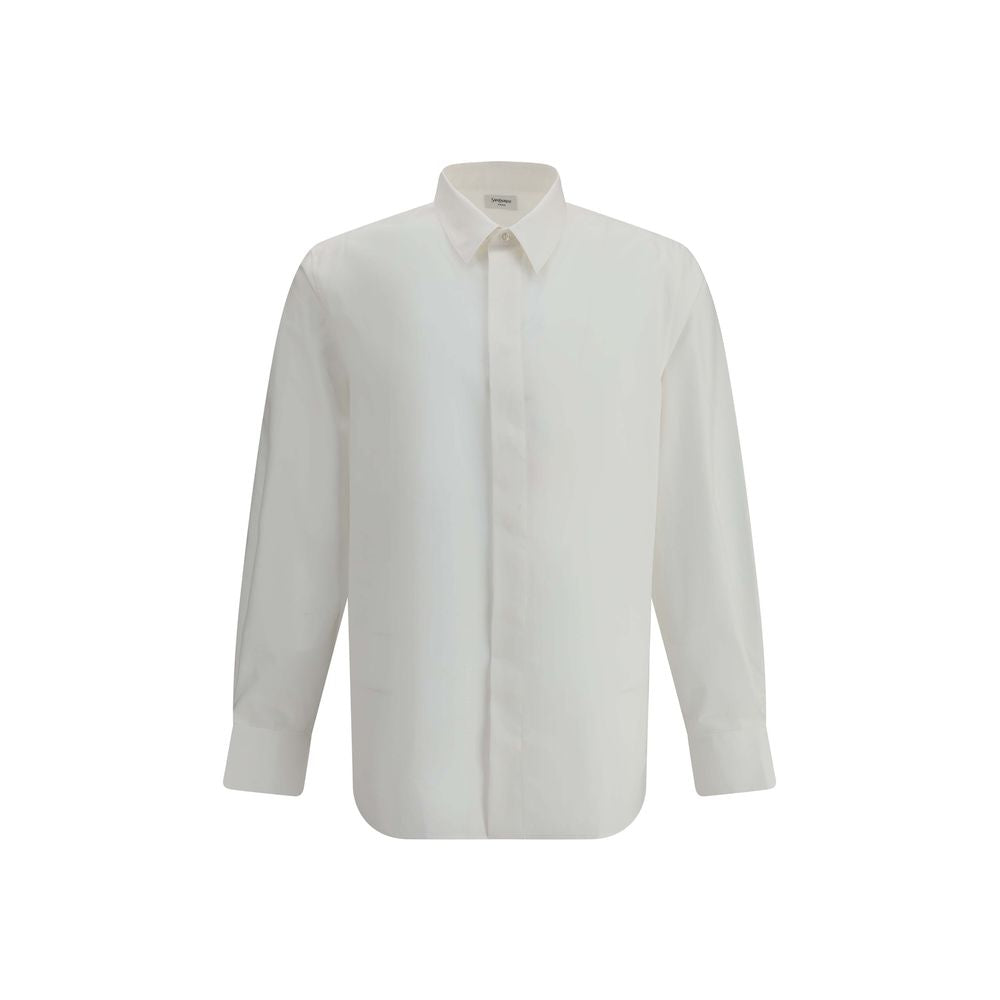 Saint Laurent White Cotton Dress Shirt Saint Laurent
