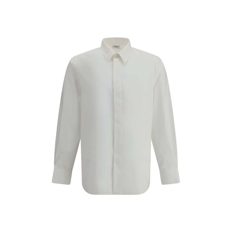 Saint Laurent White Cotton Dress Shirt Saint Laurent