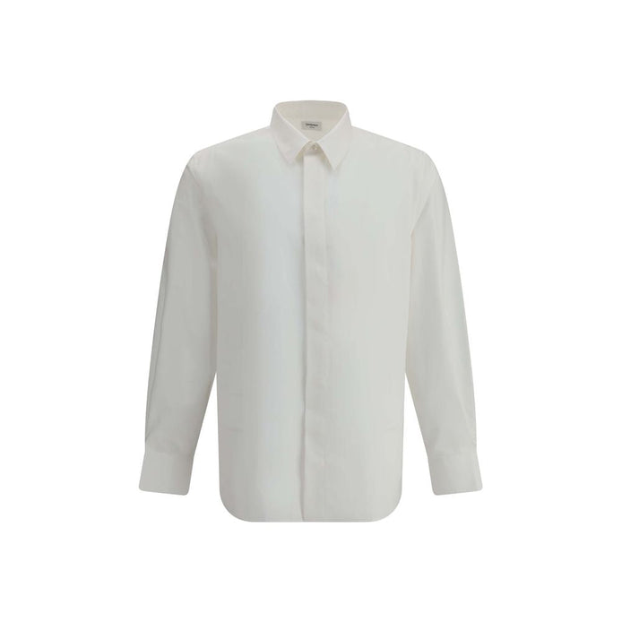 Saint Laurent White Cotton Dress Shirt Saint Laurent
