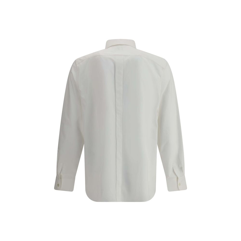 Saint Laurent White Cotton Dress Shirt Saint Laurent