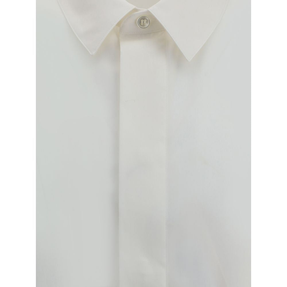 Saint Laurent White Cotton Dress Shirt Saint Laurent