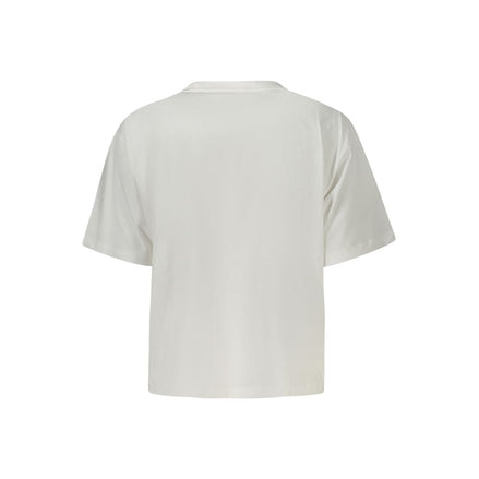 Guess Jeans Bianco Cotton Women T-Shirt Guess Jeans