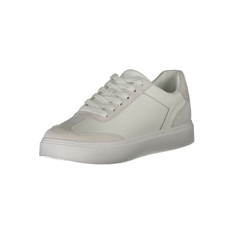 Calvin Klein White Leather Men Sneaker Calvin Klein