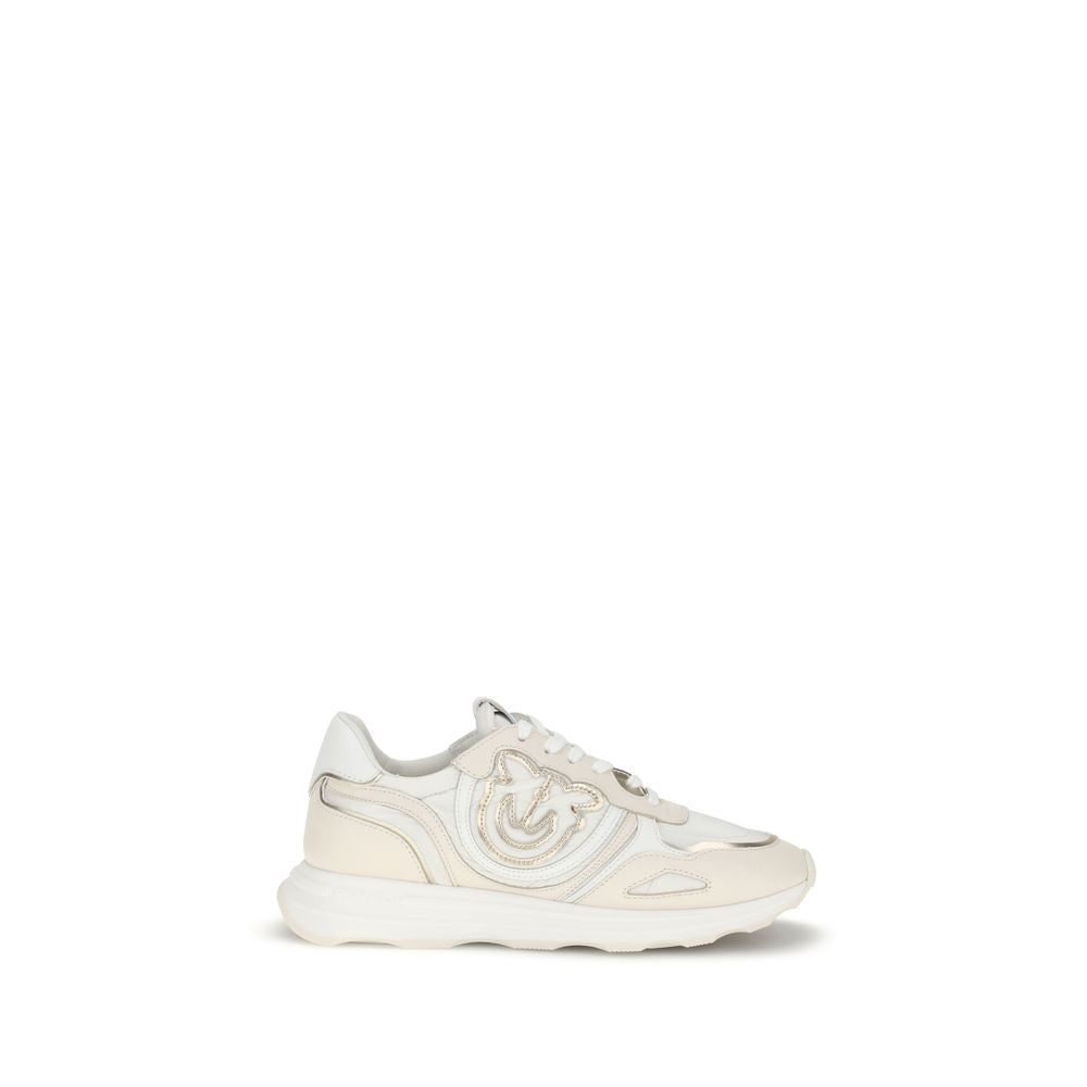 PINKO White Cotton Athletic Sneakers PINKO