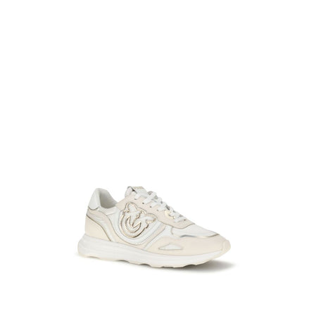 PINKO White Cotton Athletic Sneakers PINKO