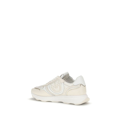PINKO White Cotton Athletic Sneakers PINKO