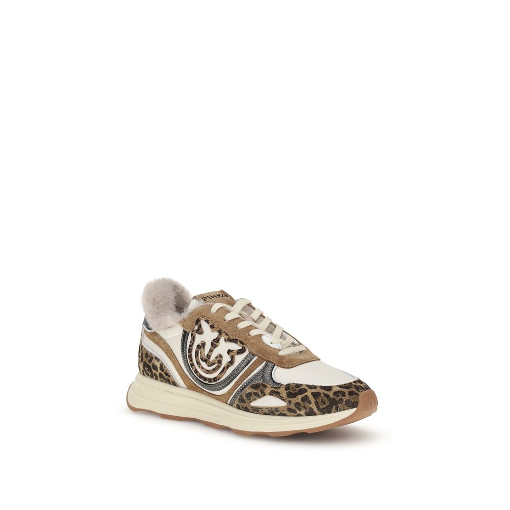 PINKO Multicolor Leather Chunky Sneakers PINKO