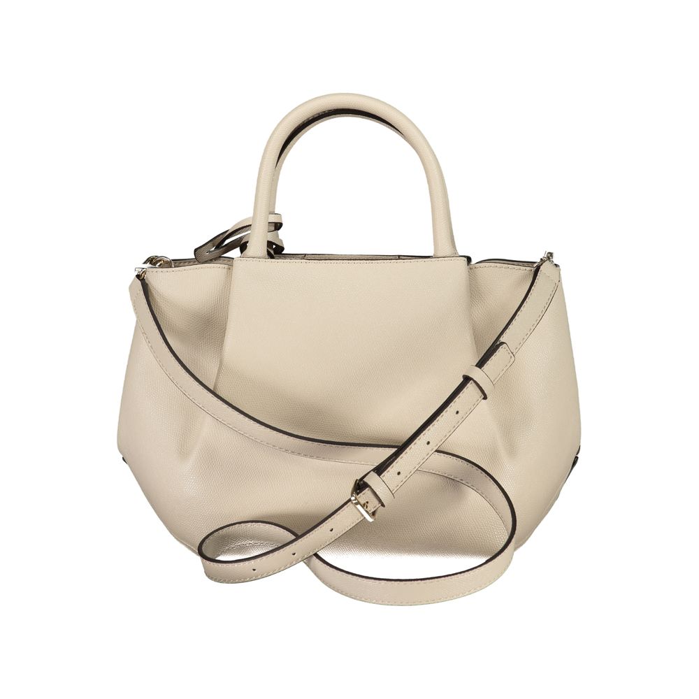 Guess Jeans Beige Polyurethane Women's Handbag Guess Jeans