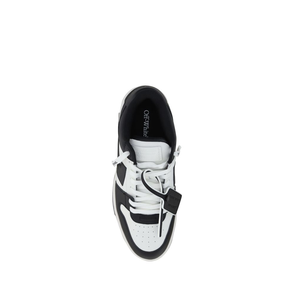 Off-White Black Rubber Low Top Sneakers Off-White