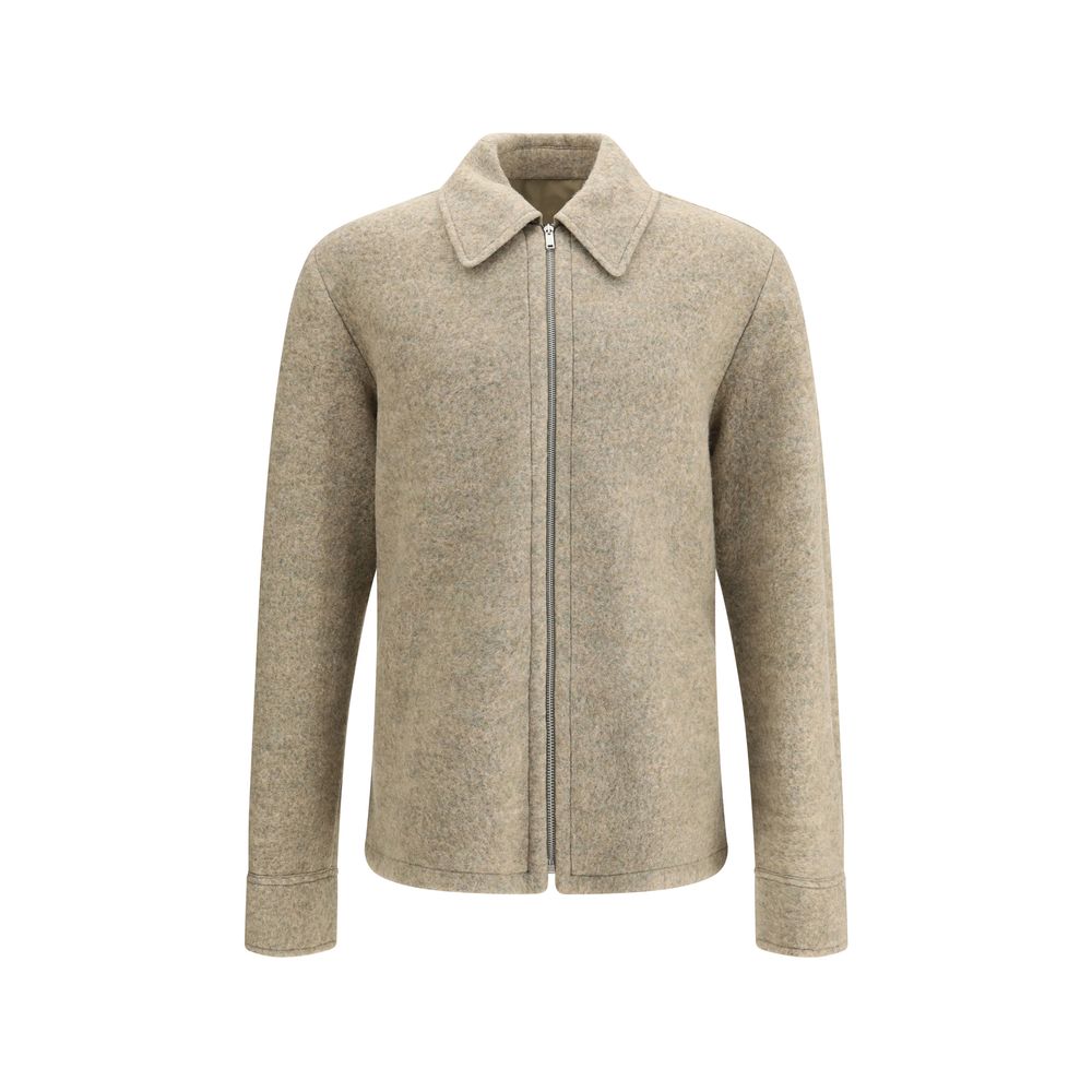 Jil Sander Beige Wool Coat Jil Sander