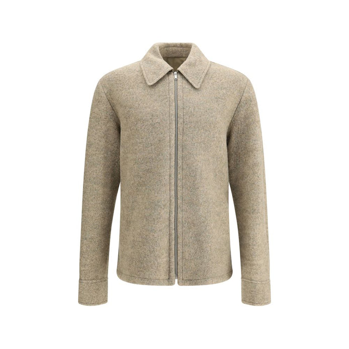 Jil Sander Beige Wool Coat Jil Sander