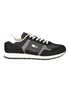 Tommy Hilfiger Black Polyester Men Sneaker Tommy Hilfiger