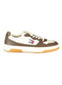 Tommy Hilfiger White Leather Men Sneaker Tommy Hilfiger