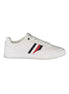Tommy Hilfiger White Leather Men Sneaker Tommy Hilfiger