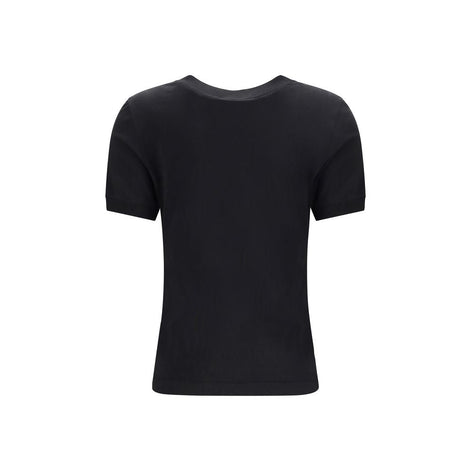 Dolce & Gabbana Black Cotton T-Shirt Dolce & Gabbana