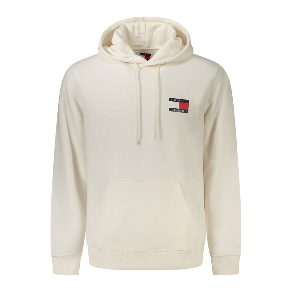 Tommy Hilfiger White Cotton Men Sweater Tommy Hilfiger