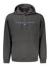 Tommy Hilfiger Black Cotton Men Hoodie Tommy Hilfiger