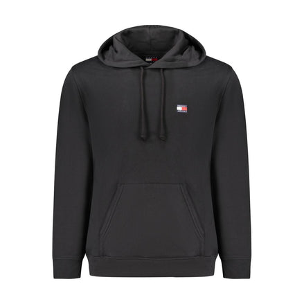 Tommy Hilfiger Black Cotton Men Sweater Tommy Hilfiger