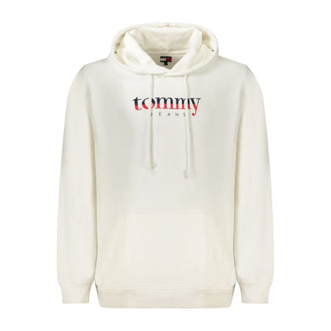 Tommy Hilfiger White Cotton Men Sweater Tommy Hilfiger
