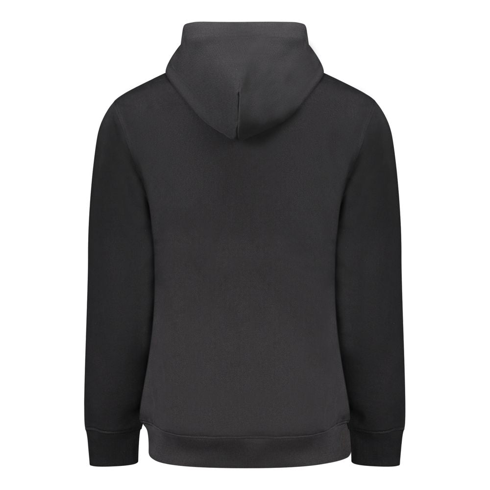 Tommy Hilfiger Black Cotton Men's Hoodie Tommy Hilfiger