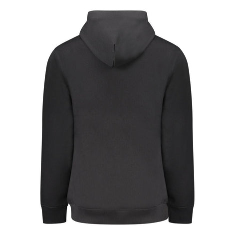 Tommy Hilfiger Black Cotton Men's Hoodie Tommy Hilfiger